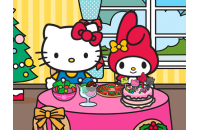 Play Hello Kitty And Friends Xmas Dinner now!
